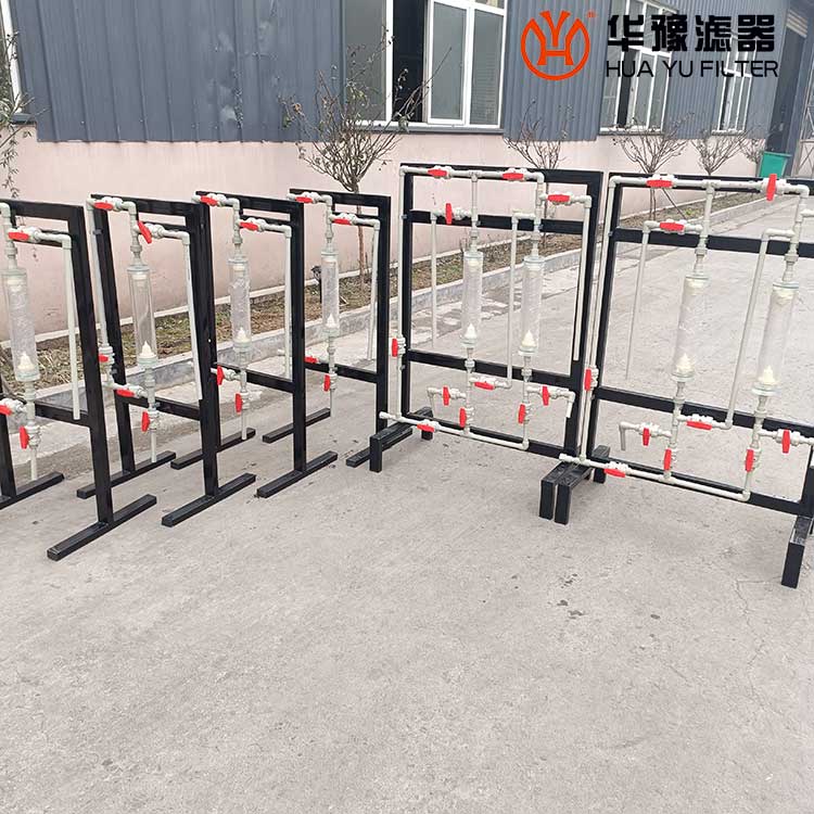 華豫有機(jī)玻璃不銹鋼離子交換柱 電廠(chǎng)取樣柱